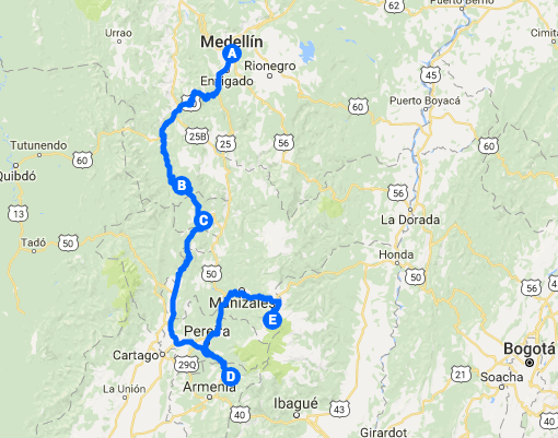 Colombia private tours by land