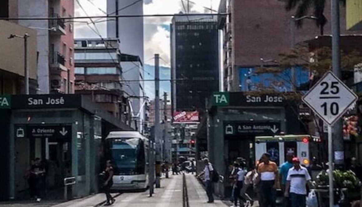 Unique thing to do in Medellin the tramway