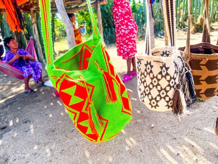 handicrafts in the Guajira desert