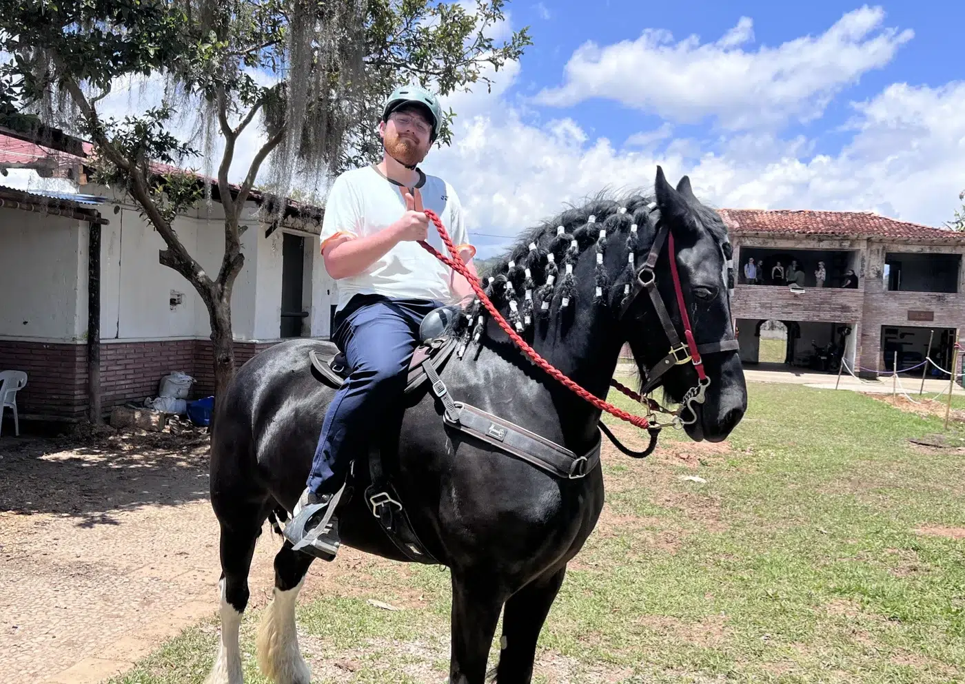 American tourist in Medellin